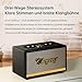 CHOYONG Maestro C2 WiFi Speaker Wireless Bluetooth Smart Speaker,Three-Way Speaker System,Internet Radio Global Station,Record Player Compatible with RCA Input,Choyoung C2