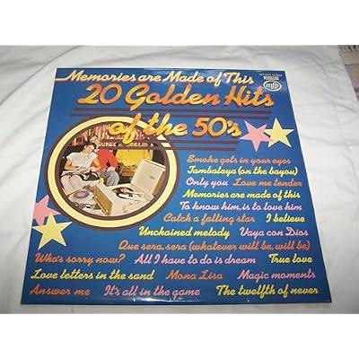Memories Are Made Of This - 20 Golden Hits Of The 50's - Various LP
