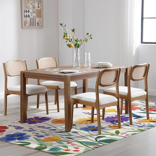 Tapis de salon moderne abstrait grand tapis doux chambre - 6