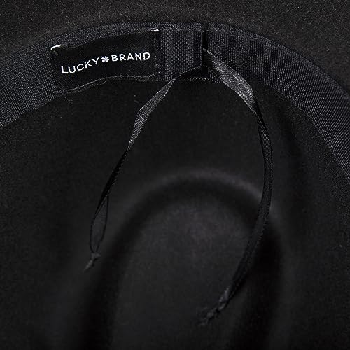 Image of Lucky Brand Womens Ranger Hat | Wide Brim | Felt | Rancher | Americana | Western Inspired | Classic | Fashion | Cowboy