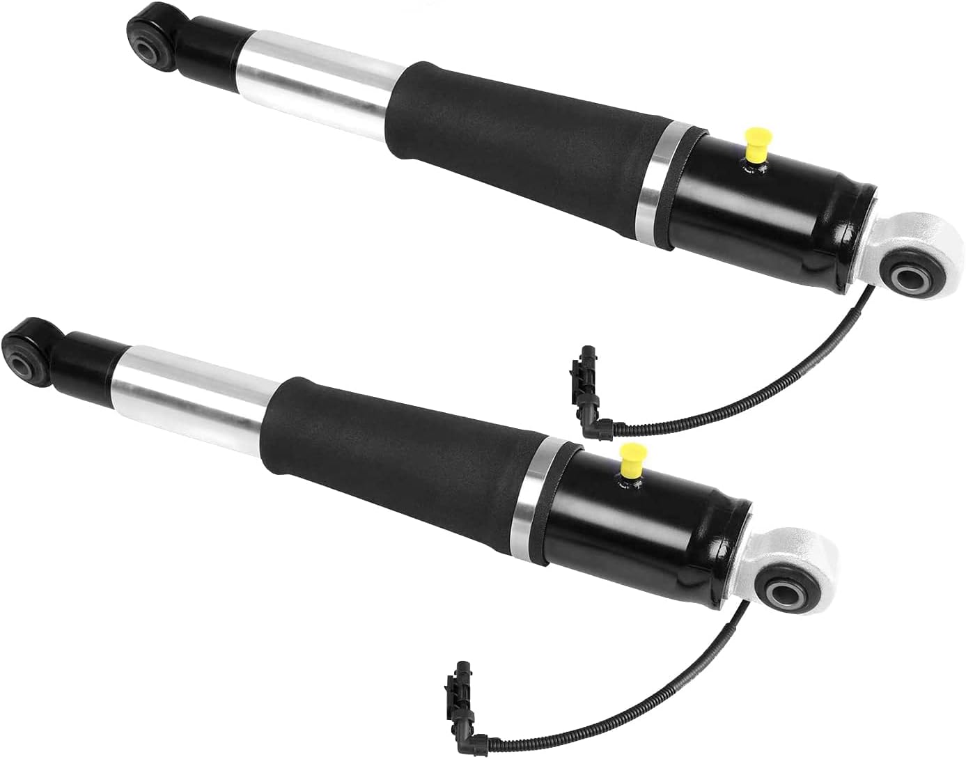 Rear Air Shock Absorbers Replacement# 𝟓𝟖𝟎-𝟏𝟏𝟎𝟔 𝟖𝟒𝟏𝟕𝟔𝟔𝟕𝟓 𝟐𝟑𝟏𝟓𝟏𝟏𝟐𝟐 𝟐𝟑𝟐𝟔𝟕𝟎𝟎𝟕 𝟐𝟑𝟐𝟗𝟎𝟔𝟔𝟏 Fit 2015-2021 Chevy Tahoe Suburban Cadillac Escalade ESV GMC Yukon XL