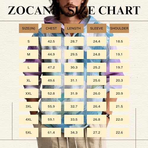 ZOCANIA Hoodies for Men Tie Dye Marble Pattern Casual Hooded Sweatshirt Vintage Long Sleeve Baggy Fall Winter Pullovers2