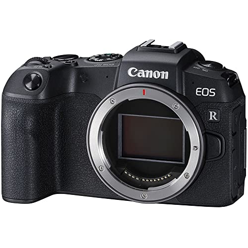 Canon EOS RP Mirrorless Camera| 26.2MP Full Frame Sensor| 4K Video Recording| Lightweight Compact Camera for Travel and Everyday Content Creation (3380C002) + Canon RF 24-105mm Lens + 64GB Card + Bag