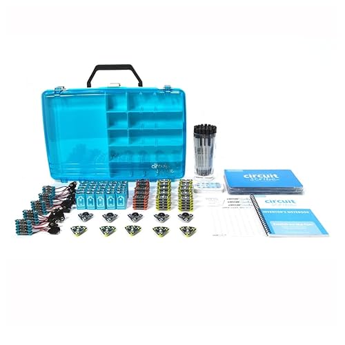 Circuit Scribe Paquete completo de aula 30 bolĂgrafos de tinta conductiva 110 mĂłdulos Juguetes educativos de aprendizaje STEM para mayores de 8 Circuit Scribe Paquete completo de aula 30 bolĂgrafos de tinta conductiva 110 mĂłdulos Juguetes educativos de aprendizaje STEM para mayores de 8