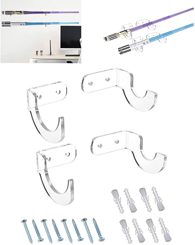 WANLIAN Soporte de pared para sable de luz, soporte de sable de luz, adecuado para soporte de sable de luz, espadas de exhibición de sable de luz,