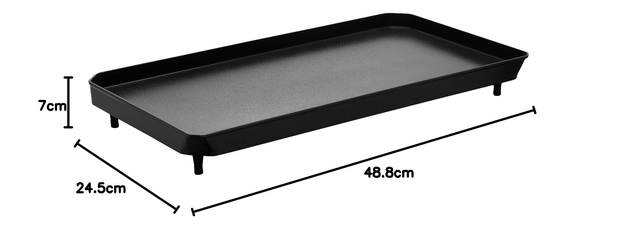 CADAC Plancha de cocción Plana 2 Cook – Revestimiento Antiadherente GreenGrill con Dispositivo de Seguridad y protección contra fallo de Llama – Accesorio para Cocina y Barbacoa Exterior