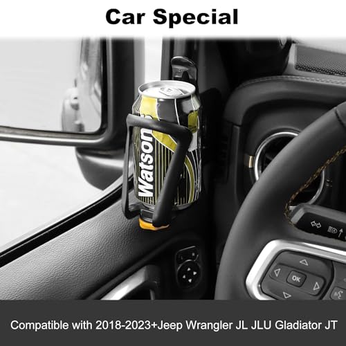 Portavasos de puerta delantero para Jeep JL lado conductor miniatura 5