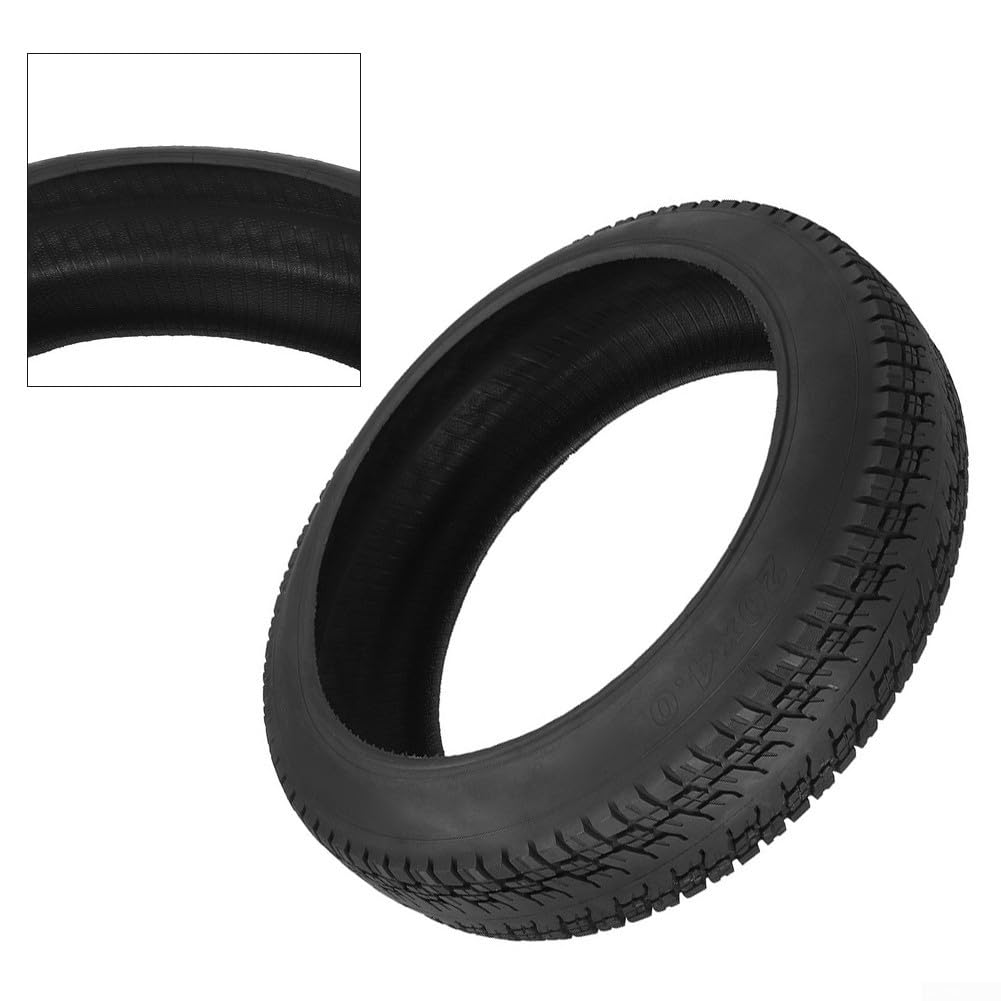 Neumático de bicicleta plegable de 20 x 4.0 para todoterreno | Diseño plegable, patrón agresivo de banda de rodadura, alto agarre, tamaño 20 x 4.0, ideal para ciclismo todoterreno