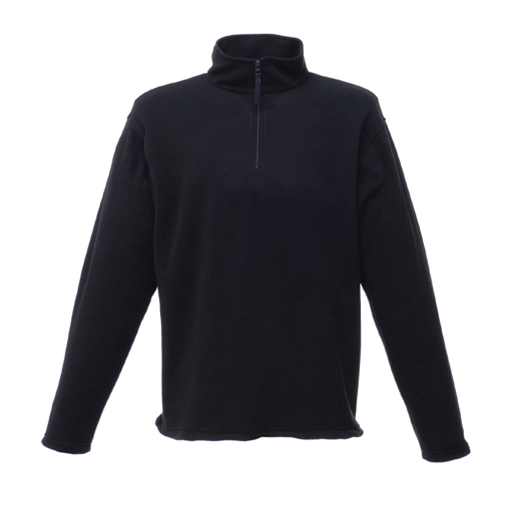 Regatta Professional Mens Micro Zip Neck Fleece Black