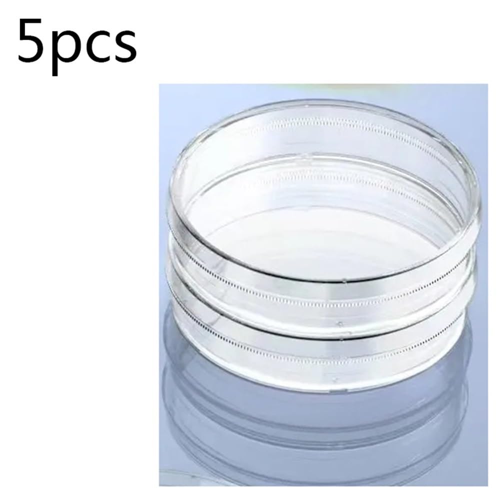 5 talerzy z pokrywką 150 mm plastikowe pipety transferowe 2 ml Sprzęt laboratoryjny