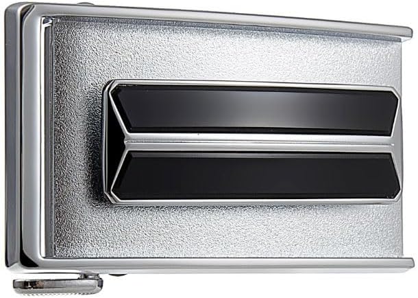 Men's Belt Buckle Metal Interlocking Acrylic Automatic