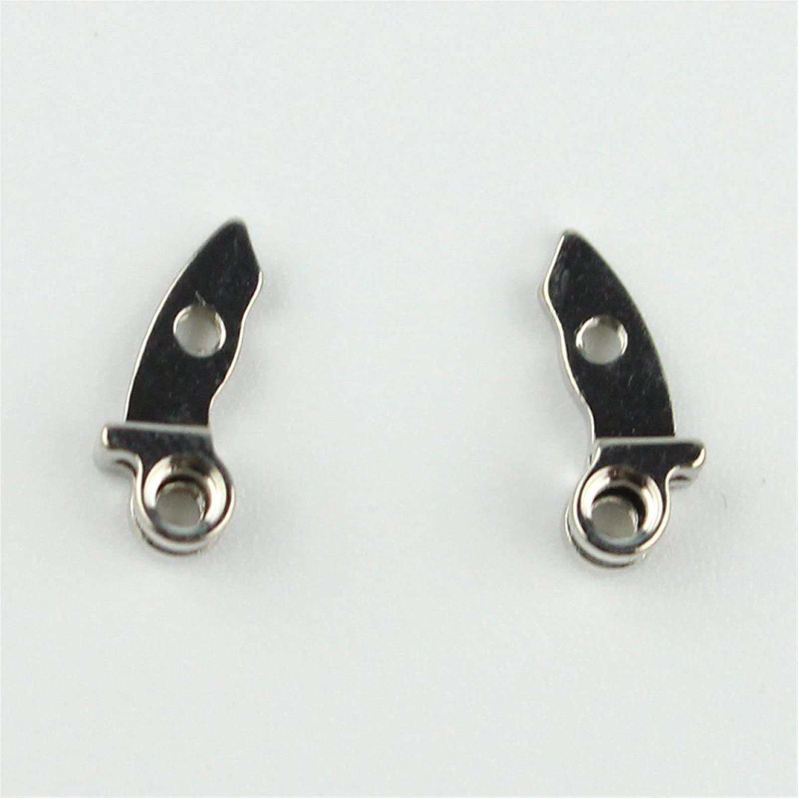 Charnière de lunettes, 100 pièces (50 paires) de largeur 3.2mm, pièces de réparation de lunettes, accessoires de lunettes