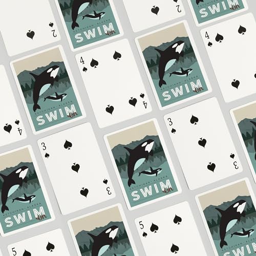Baraja de cartas para adultos tamaño póker 52 cartas miniatura 4