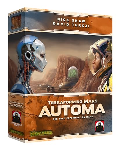 Stronghold Games Terraforming Mars: Automa, juego de mesa, a partir de 14 años, 1 jugador, 60 minutos de tiempo de juego