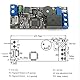 Gokelomg K202+R503 Fingerprint Controller Board DC12V Steuerplatine mit Niedrigem Stromverbrauch + R503 Fingerprint
