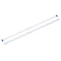 Vista 46 de uxcell Cable plano flexible, 30 mm, 1 mm de distancia entre conductores, 4 pines, cables FPC y FFC de cinta flexible para televisor LCD, audio