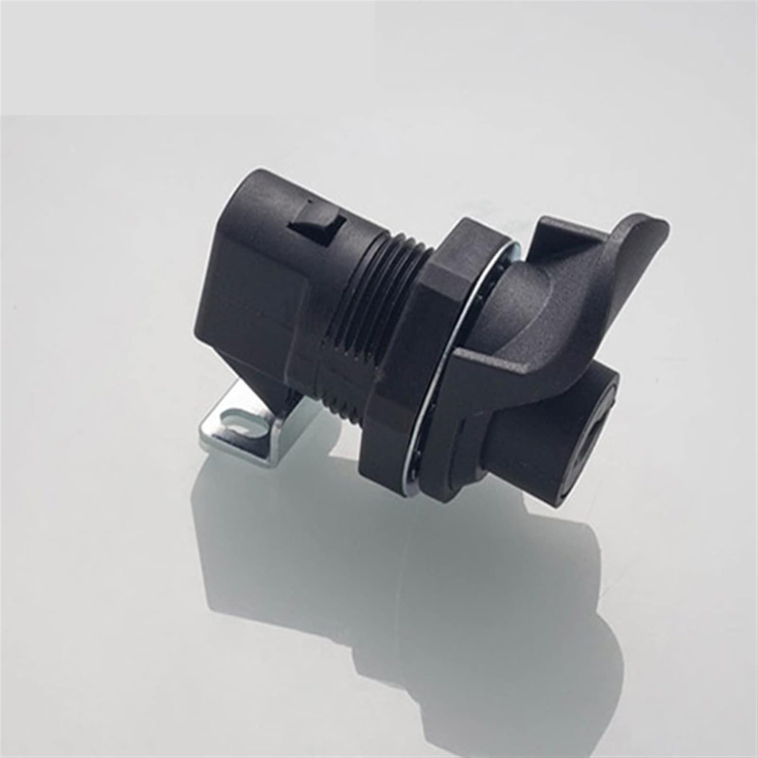 Switch Cabinet Door Lock with Knob PA6 Nylon for Electronical Box Boat Cupboard Car Truck Airbox MS575 1Pcs