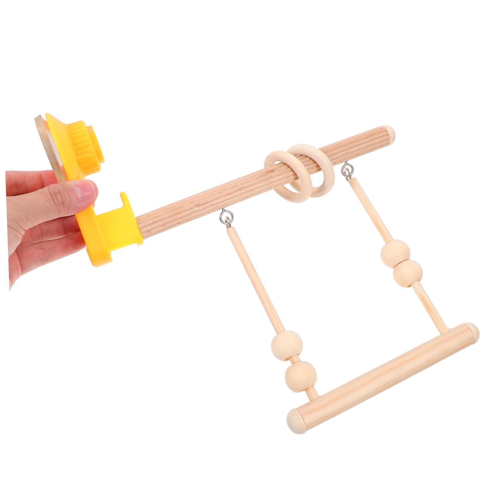 YARNOW 4 Pezzi Gabbia Per Pappagalli Supporto Per Addestramento Uccelli Supporto Per Gioco Pappagalli Forniture Per Giocattoli Per Uccelli