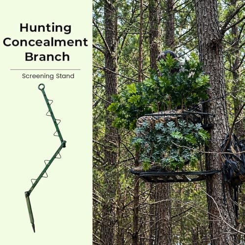 Support de camouflage de chasse réglable en métal pour affût portable