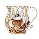 TIEMORE Kaffee Kapsel Korb, Kaffee Pod Organizer, Kaffee Kapsel Pod Aufbewahrungskorb, Kaffee Kapselhalter Design Original Schwarz, Perfektes Kaffee Zubehör Große Kapazität (Gold, A)