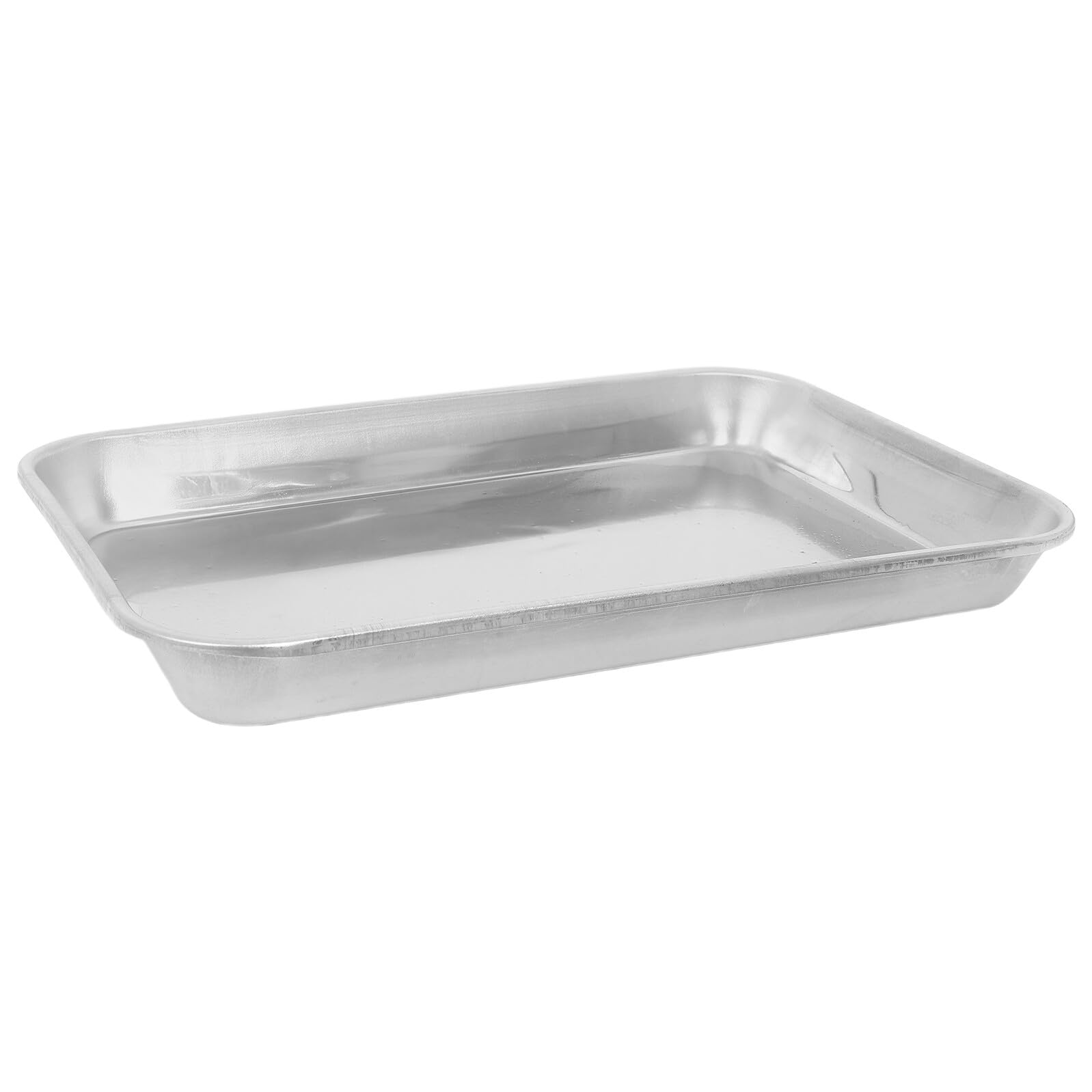 PRETYZOOM 4 Piezas Bandeja Inoxidable para Laboratorio con Plano Resistente al Calor sin Tapa para Almacenamiento de Instrumentos Médicos y Experimentos Científicos