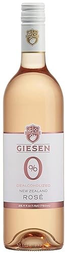 Giesen Rosado sin alcohol - Vino rosado desalcoholizado prémium de Nueva Zelanda, 25.4 fl oz (25.4 fl oz, 1)