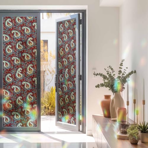 Película decorativa para ventana efecto arcoíris 17.7x78.7 in miniatura 3