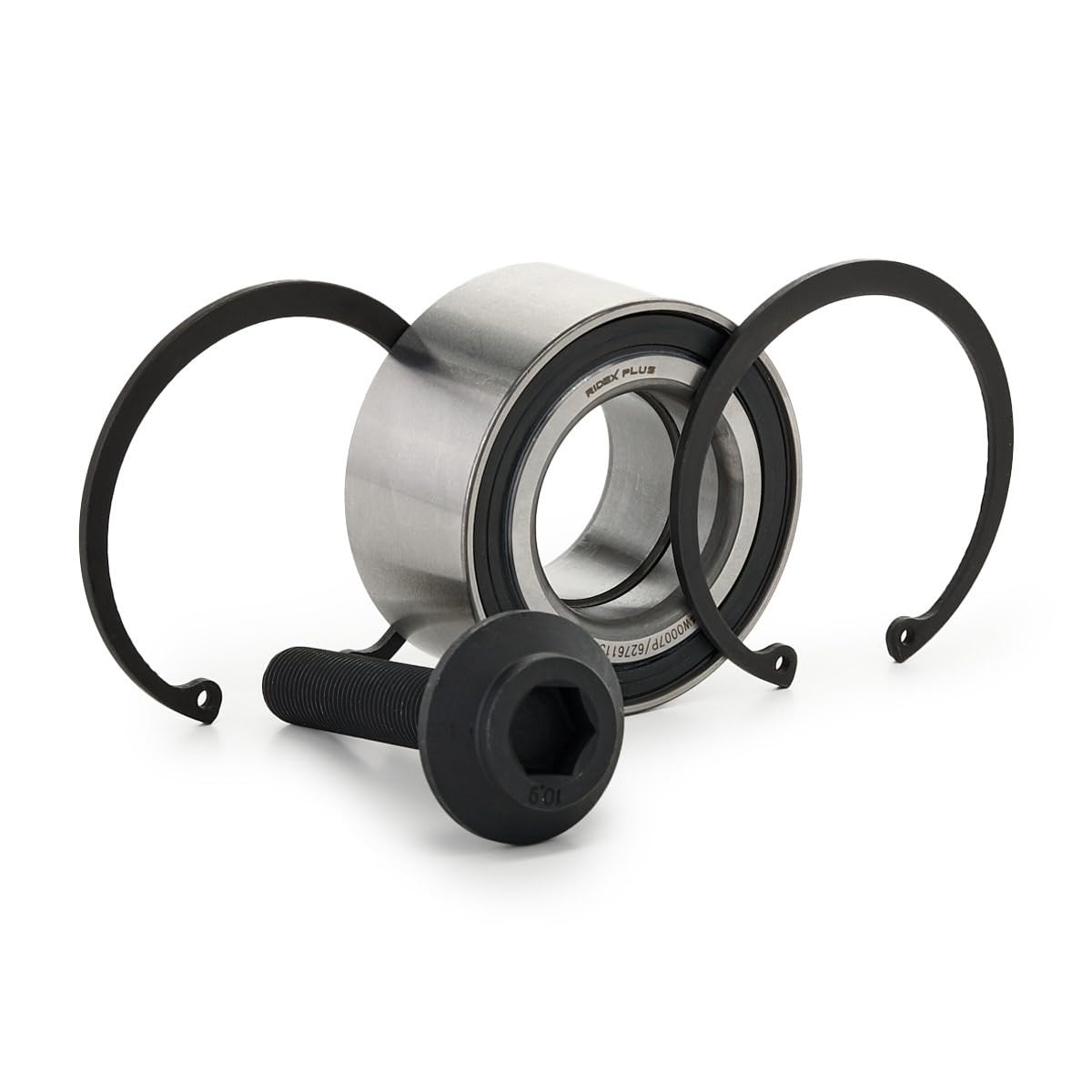 RIDEX PLUS 654W0007P Kit cuscinetto ruota Anteriore bilaterale senza anello sensore ABS con bullone/vite Compatibilità con VW PASSAT 3B3
