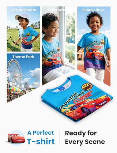 Image of Disney Princess Frozen Marvel Stitch Minnie Mickey Star Wars Girls /Boys Athletic Shirts UV Quick Dry Graphic T-Shirt 2-9 Year