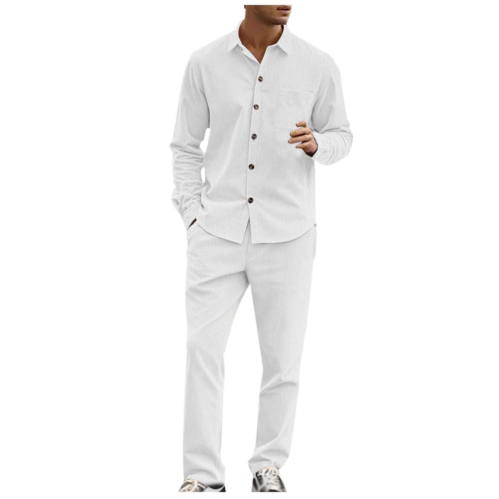 Jogginganzug Herren Set Herren 2-Teilig Set Sweatshirt + Jogginghose Jogginganzug Pullover Trainingshose Trainingsanzug Sportanzug Freizeitanzug Sport Anzug Tracksuit Fitnessanzug Hosenanzug Rabatt