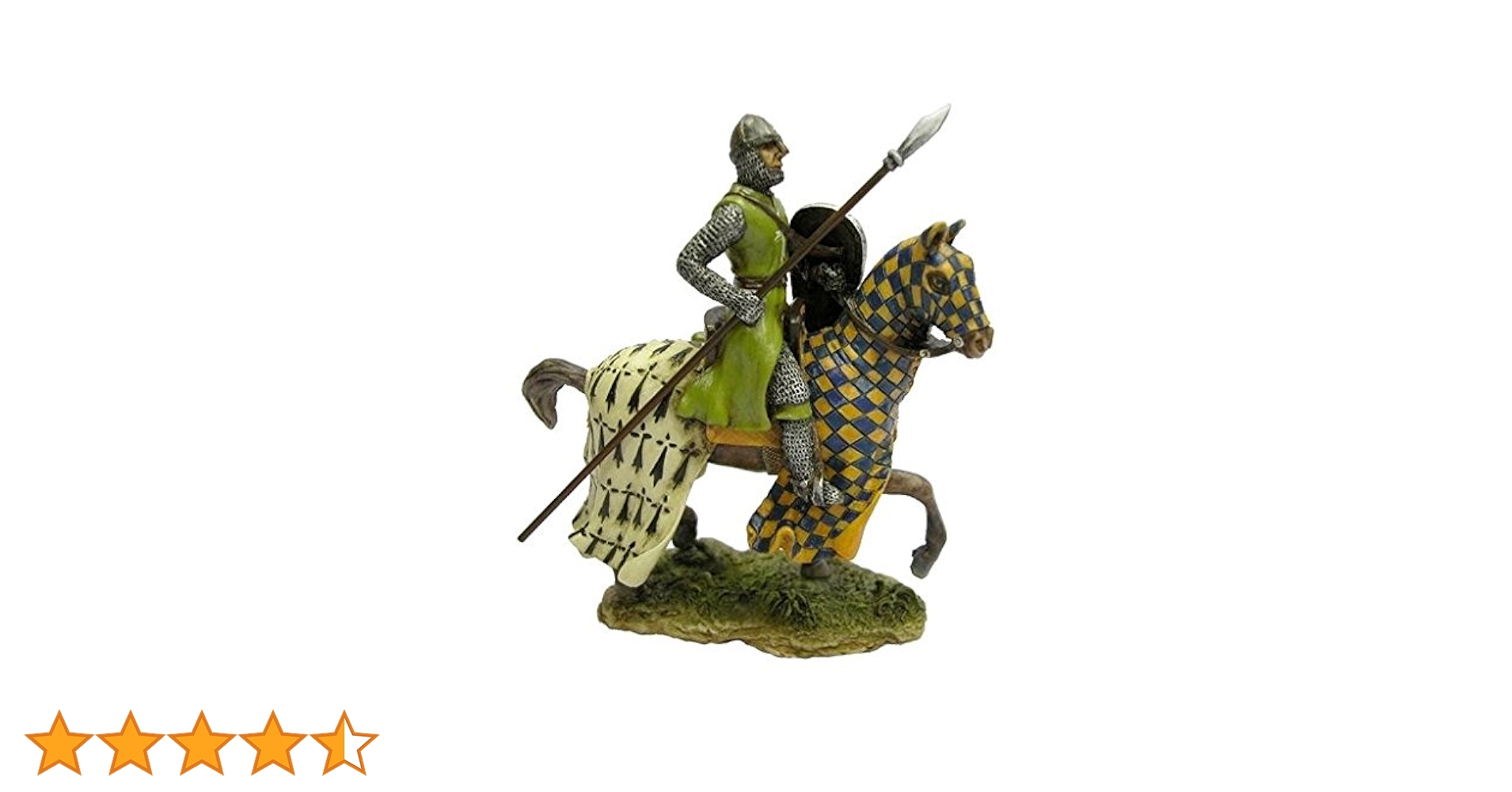 Amazon.com: US Armored Crusader on Horse with Checker