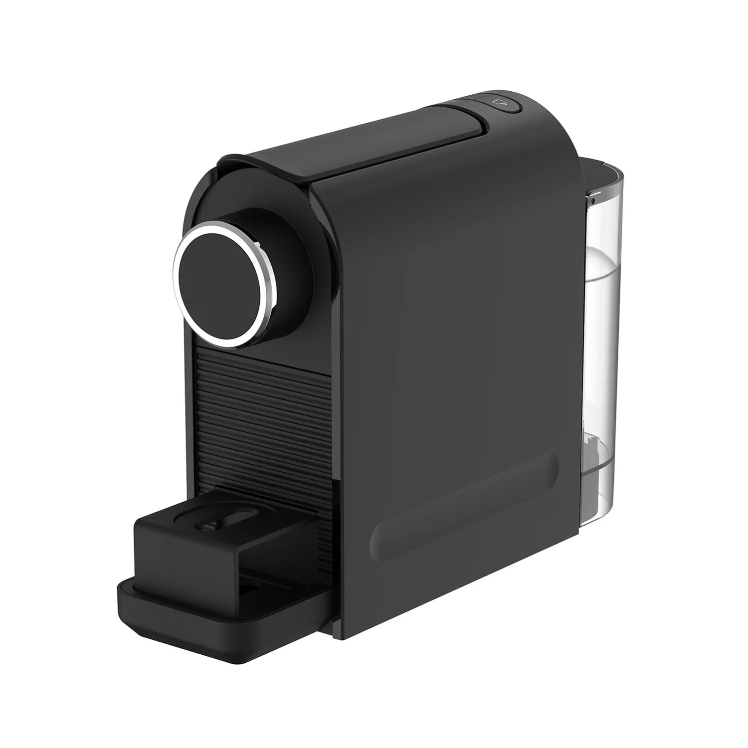 Avilia - Macchina Caffè da 1400W con Pressione 20 Bar Compatibile Capsule Standard, Serbatoio da 0,5L, Erogazione Programmabile e Spegnimento Automatico per Caffè Espresso Cremoso e Veloce Nera