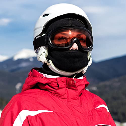 Lusofie 2Pcs Balaclava Face Mask Full Face Mask Summer Cooling Neck Gaiter Uv Protector Motorcycle Cycling Hiking Ski Scarf For Men Women (Black) #TOP6