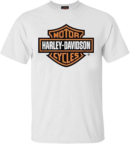 Harley-Davidson Camiseta naranja Bar & Shield para hombre 30290591