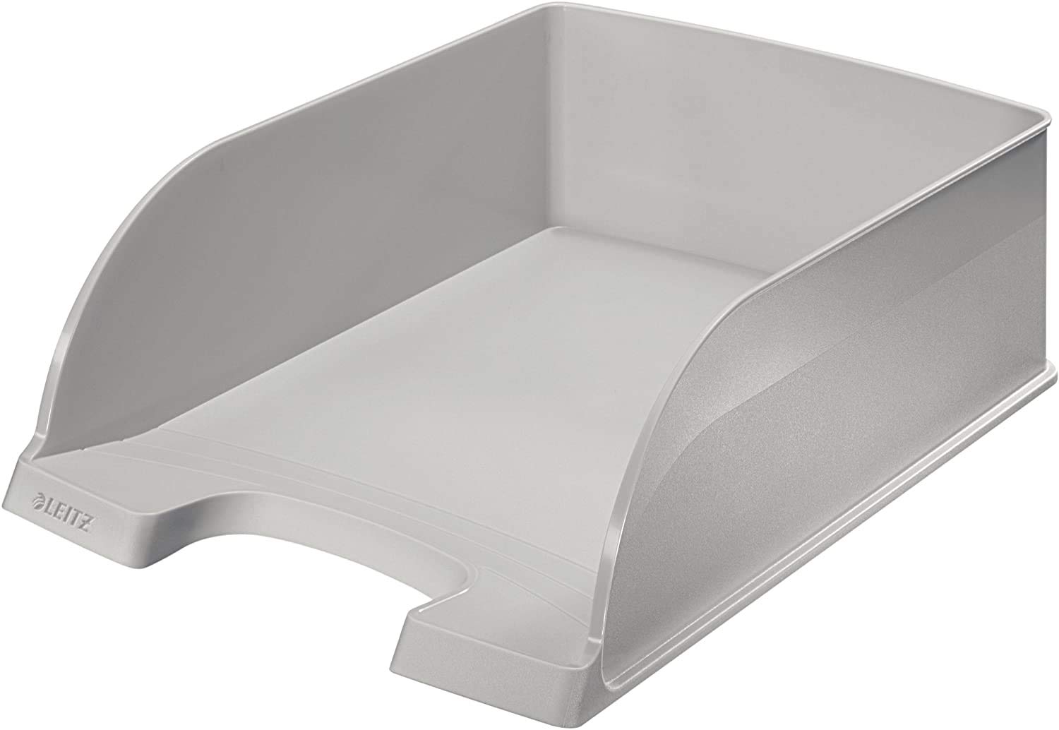 Leitz Plus kosz na listy, Jumbo, 4 sztuki, szary, 52330085