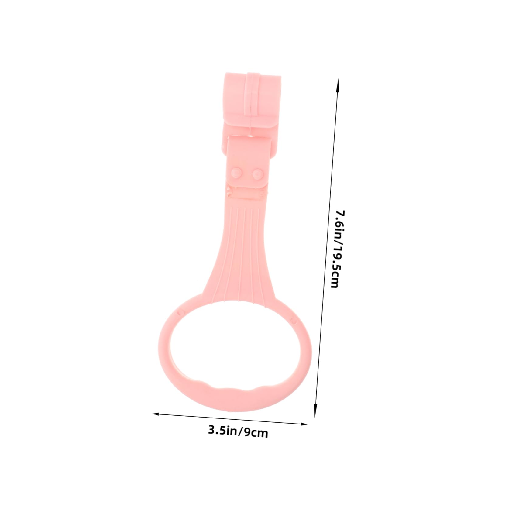 ARTSEWPLY Toddler Walking Assist Tools 2 Pairs of Portable Baby Standing Safety Ring Pink Pull up Bars for Boys and Girls Infant Bed Ring