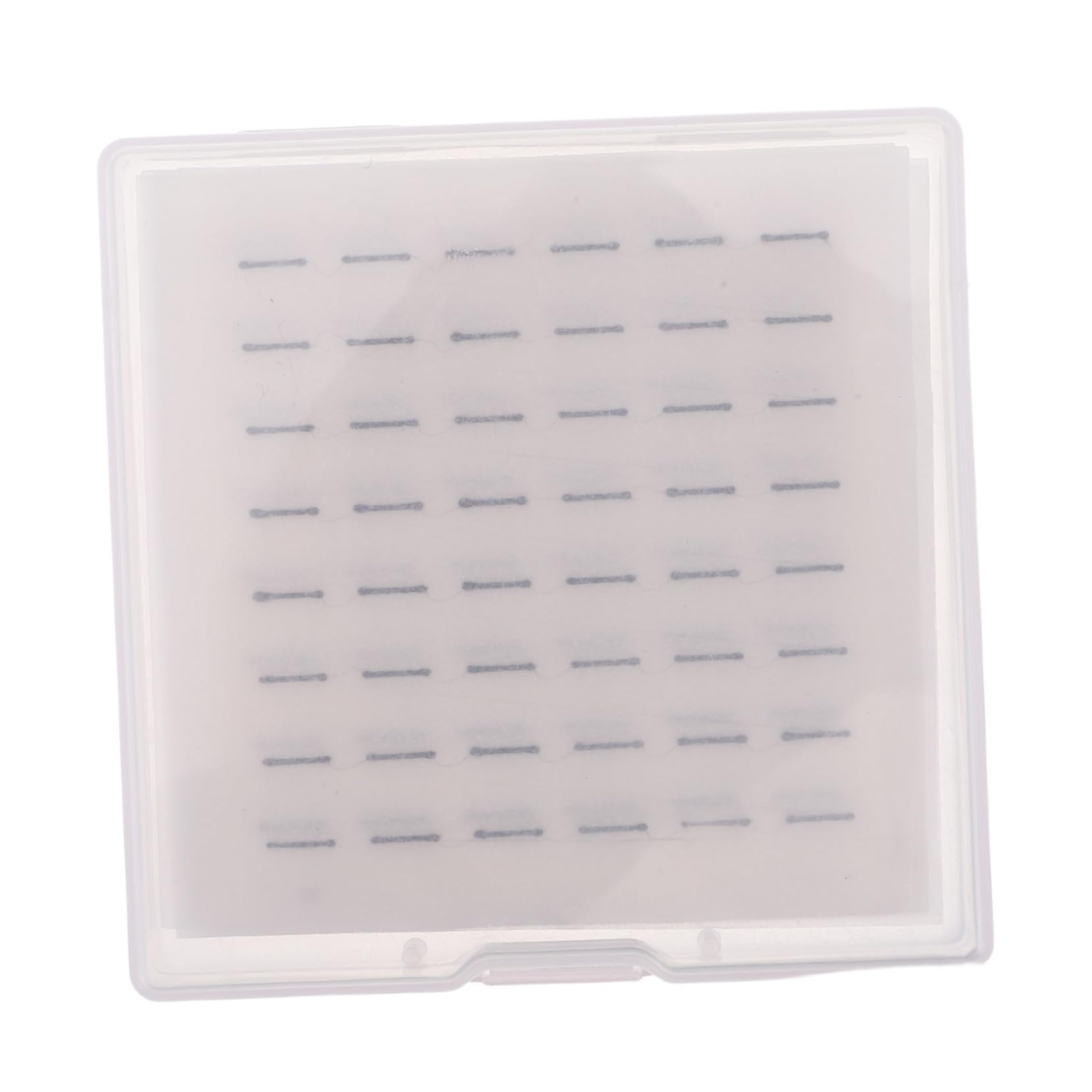 FOMIYES 6mm Waterproof Reusable Self Adhesive Eyelash Strips 144 Lash Adhesive Strips for Easy Application Faux Eyelash Glue Strips for Natural Look Lash Extensions