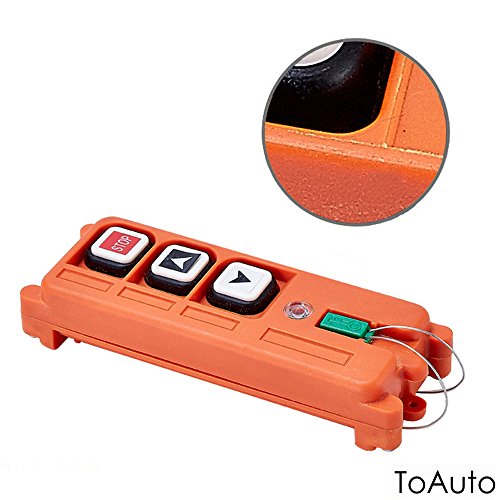 Industrial Crane Wireless Remote Control F21-2S Ac/Dc18V-65V Hoist With Single Speed Button (1 Transmitter + 1 Receiver) #TOP1
