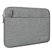 Produktbild MoKo Sleeve Tasche Kompatibel mit 13" MacBook Air M2/M1 2022-2018/13"/14" MacBook Pro M2/M1 2022-2016/Surface pro 8/iPad Pro 12,9 2021, Hülle aus Polyesterfaser für 13-13,3" Tablet, Hell Grau