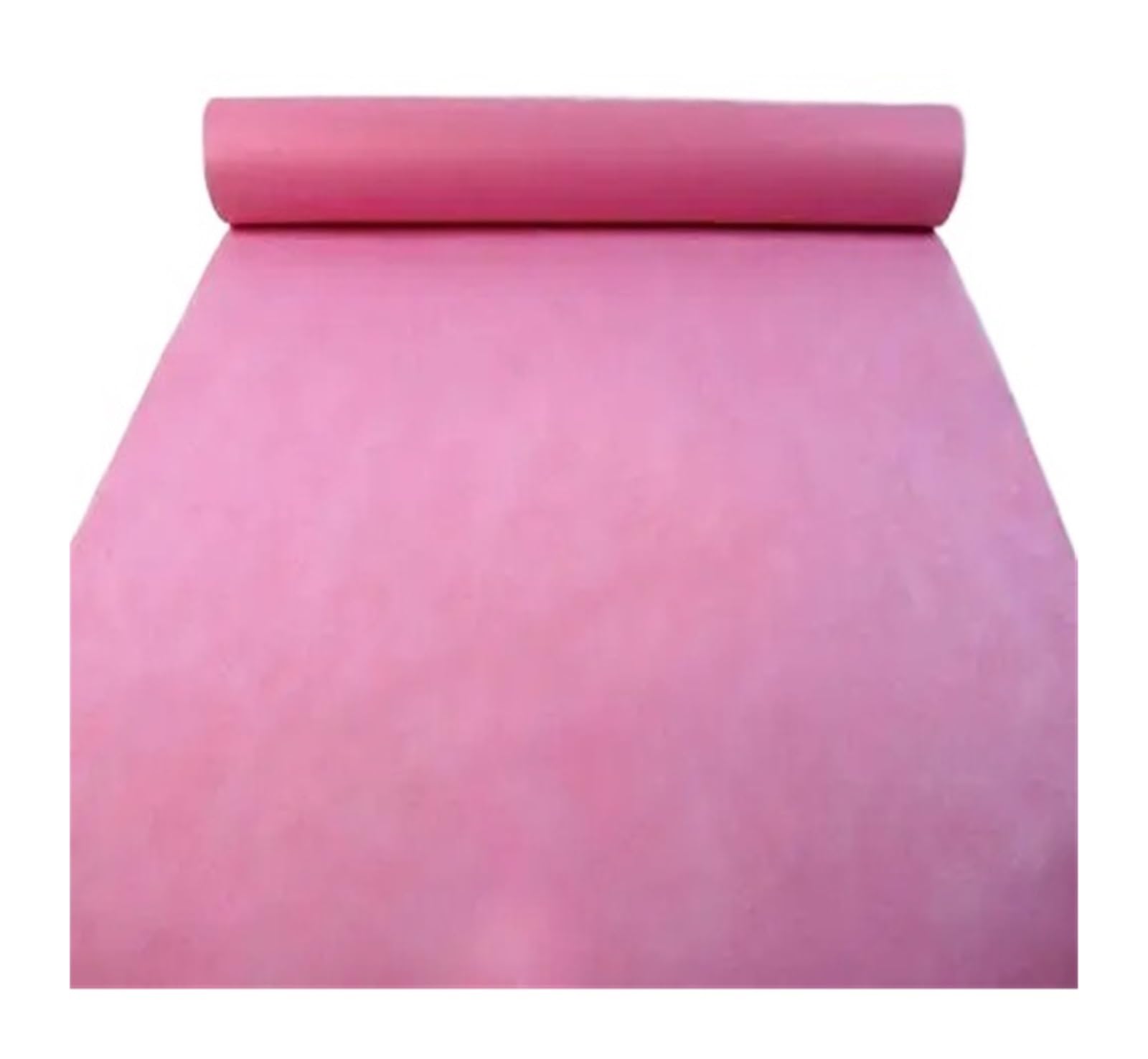 Tappeto Nuziale Bianco Runner da corridoio for matrimoni, bianco e rosso, for, feste for interni ed esterni(Pink,10m,0.6M)