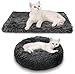 Cozywind Panier Rond pour Chien et Chat en Peluche Douce et Confortable Animal de Compagnie Coussin Chien Petit Duveteux Tapis Couverture Matelas pour Chien Chat
