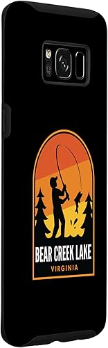 Miniatura 3 de Funda de pesca para Galaxy S8 Bear Creek Lake Virginia