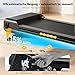 Klappbar Laufband für Zuhause mit 15% Automatische Steigung, 3.5 PS Laufband Steigung mit 12 HIIT Programme, Smart App, 1-14 km/h Walking Pad mit LED Anzeige, Pulsmessung, 136kg