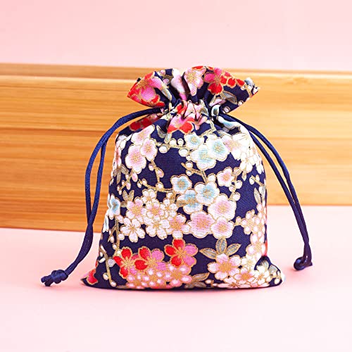 6 bolsas sachet con cuerda 11cm x 14cm miniatura 1