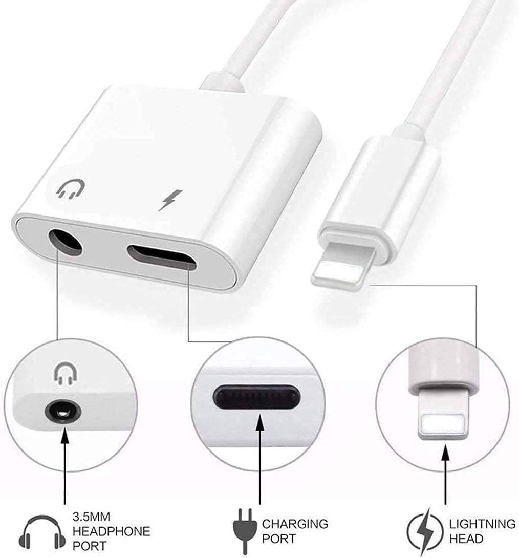 Auriculares Iphone Cable Adaptadoes Paa IPhone AUX/Lightning A