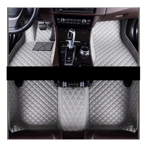 エクスプローラー用 2020 2021 2022 2023 カスタムカーフロアマット オートカーペット フットコッシュアクセサリー 全天候型カーマット 全天候型フロアライナー(Grey)