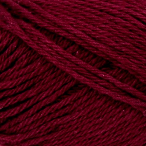 Lily Sugar 'n Cream 100% Cotton Yarn - Wine #0015, 2-Pack