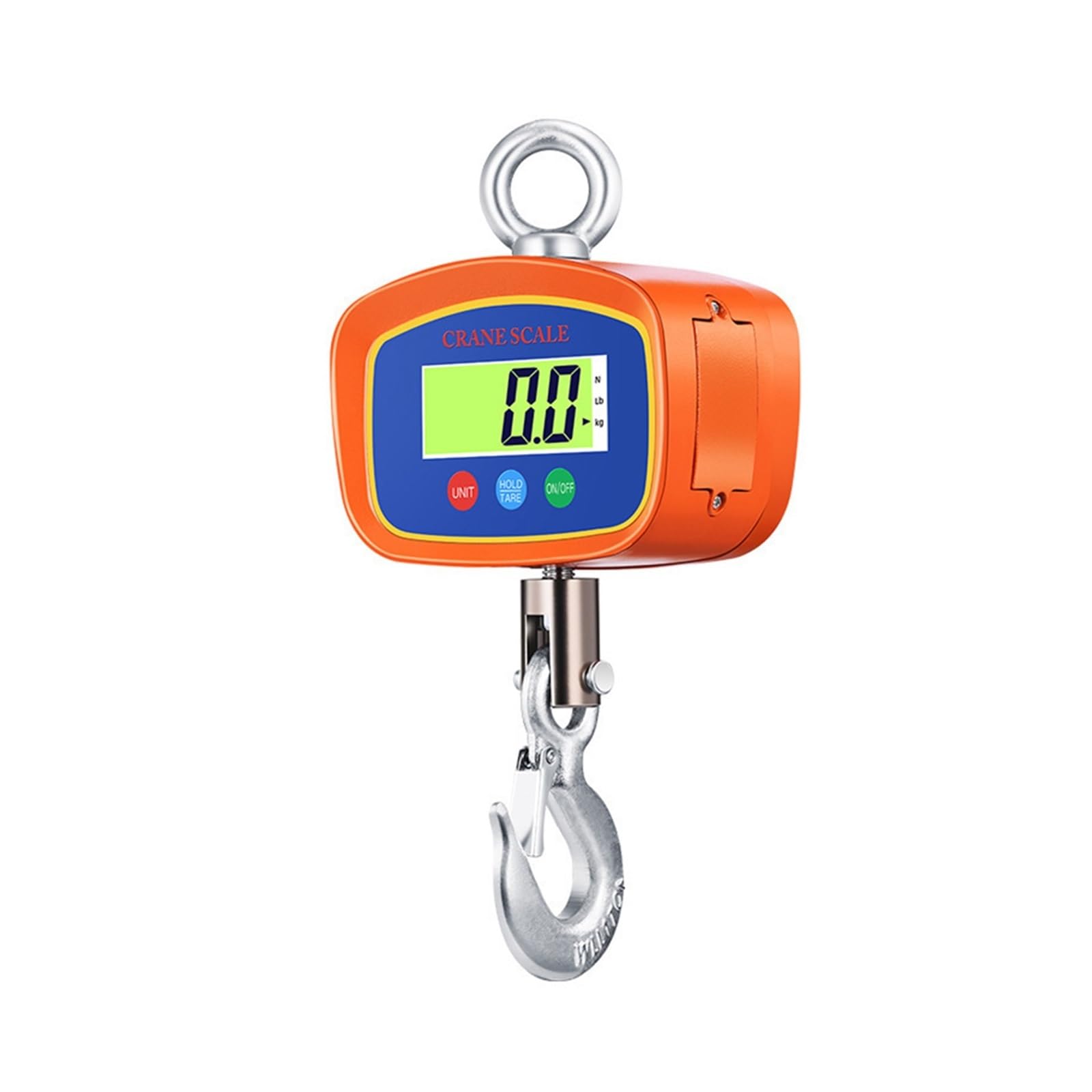 JVDDI Digital Hanging Scale High Precision Industrial Digital Crane Scale, Heavy Duty Hanging Hook Weighing Heavy Duty Crane Hook