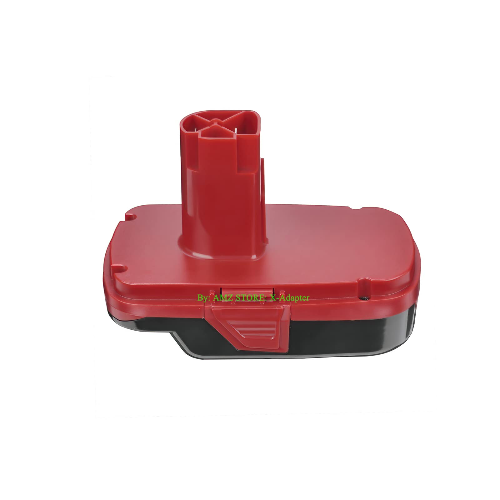 1 adaptador solo se adapta a herramientas inalámbricas Craftsman de 19.2 V de estilo antiguo compatible con baterías de litio V20 de 20 V, negro y rojo