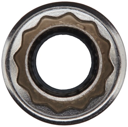 Image of Stahlwille 01640020 5 /16 inch Extra Deep Socket #40aDL, 12 Points, 1 /4 Inch Drive, High-Performance Steel, Chrome Plated with Anti-Slip Drive, Made in Germany
